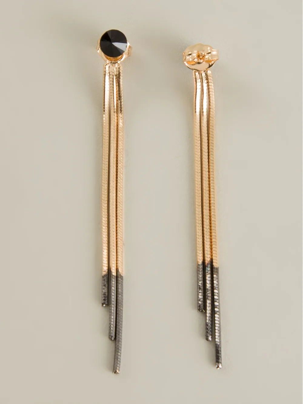  Iosselliani 'black Hole Sun' Earrings   Gelb 