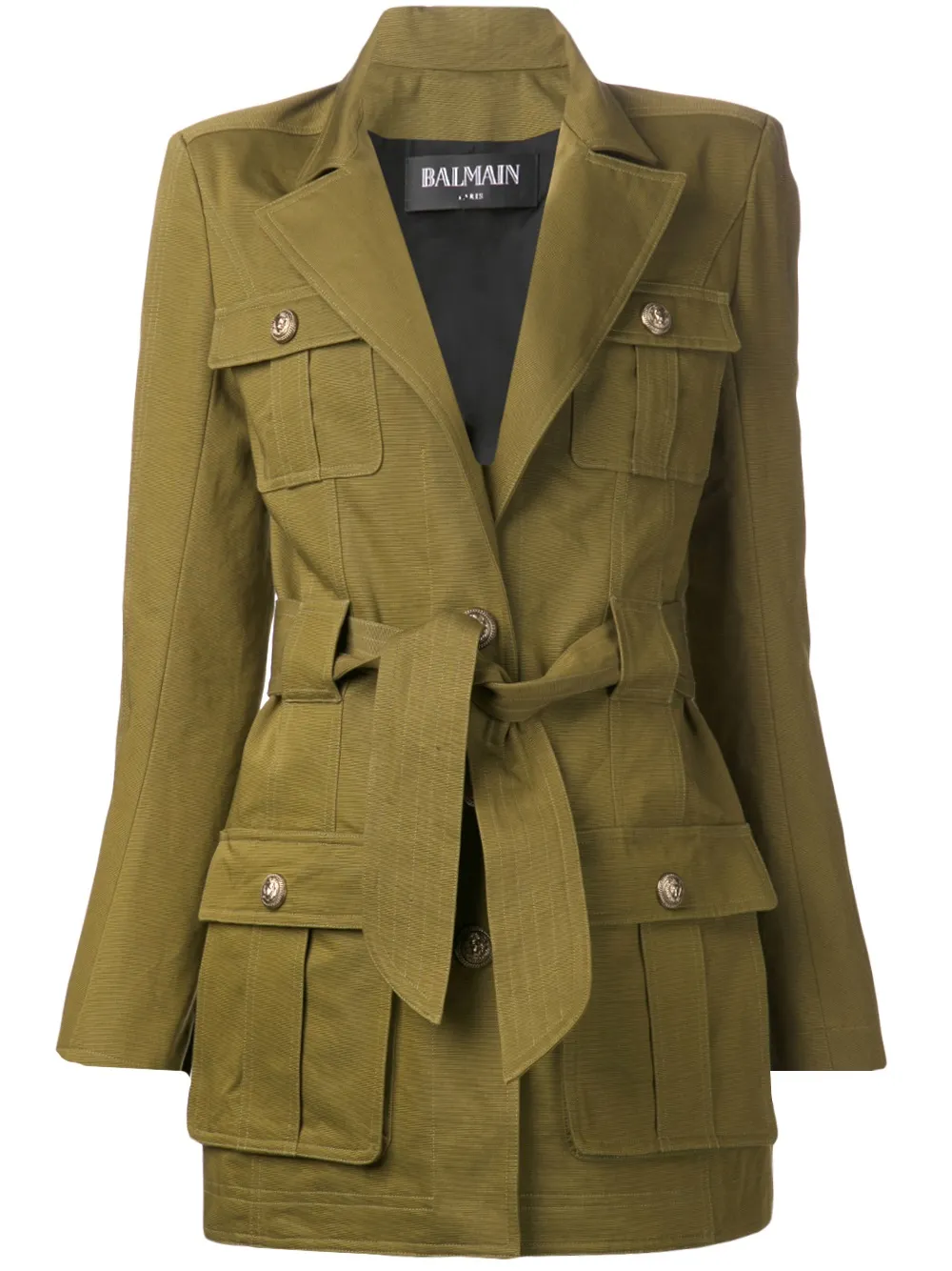 balmain army jacket