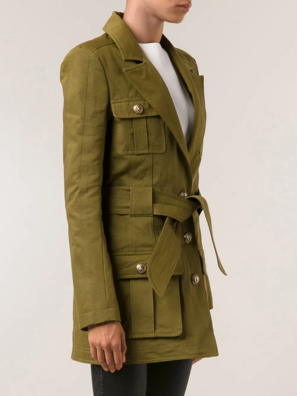 balmain army jacket