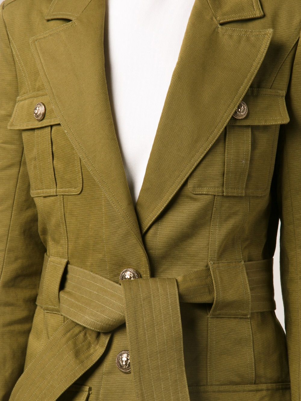 balmain army jacket