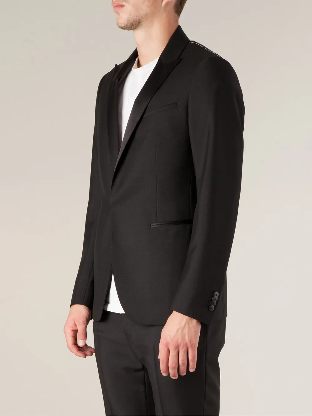 Leclaireur tuxedo suit Zwart