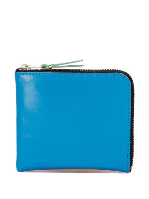 Comme Des Garçons Wallet cartera Super Fluorescent pequeña
