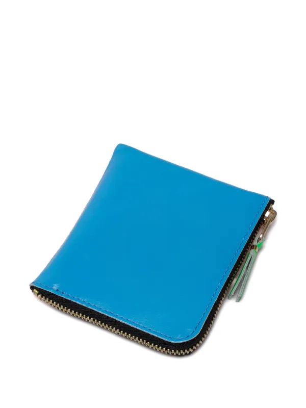Comme Des Garçons Wallet Super Fluo 財布 | ブルー | FARFETCH JP