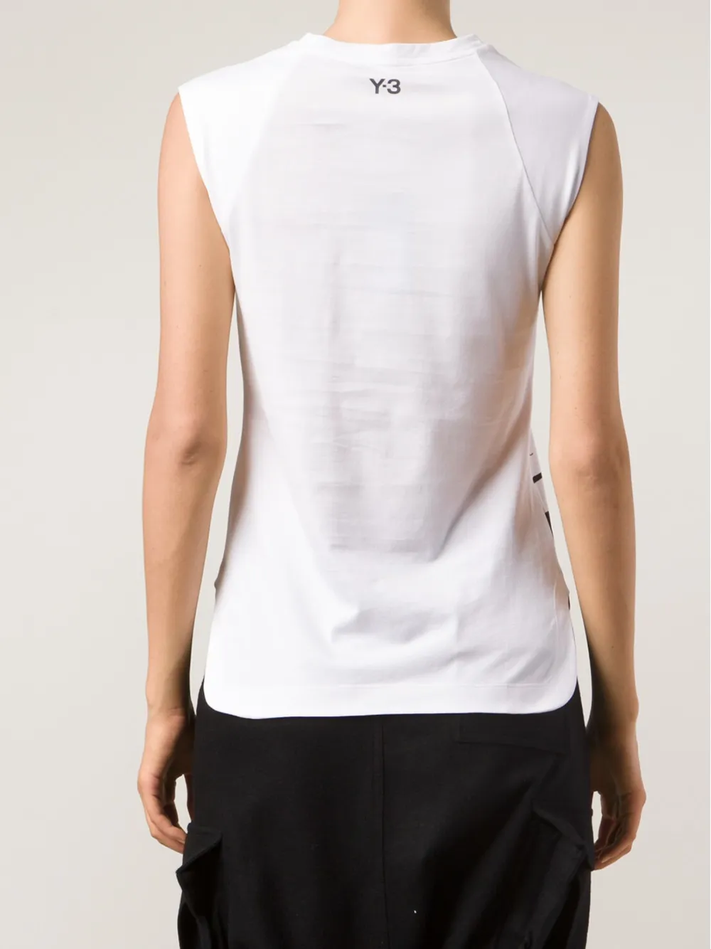 Y-3 graphic tank top Wit