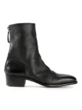 Premiata mid-heel zipped ankle boots - Black