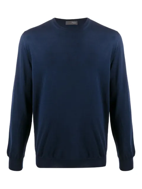 Drumohr round neck knit sweater