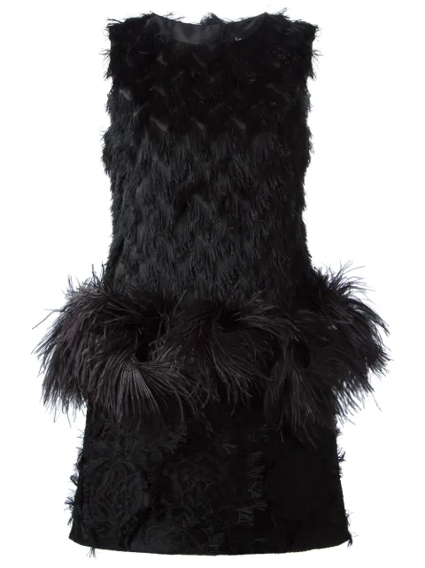 Lanvin feather dress