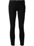 MOTHER 'Looker' ankle frey jeans - Black