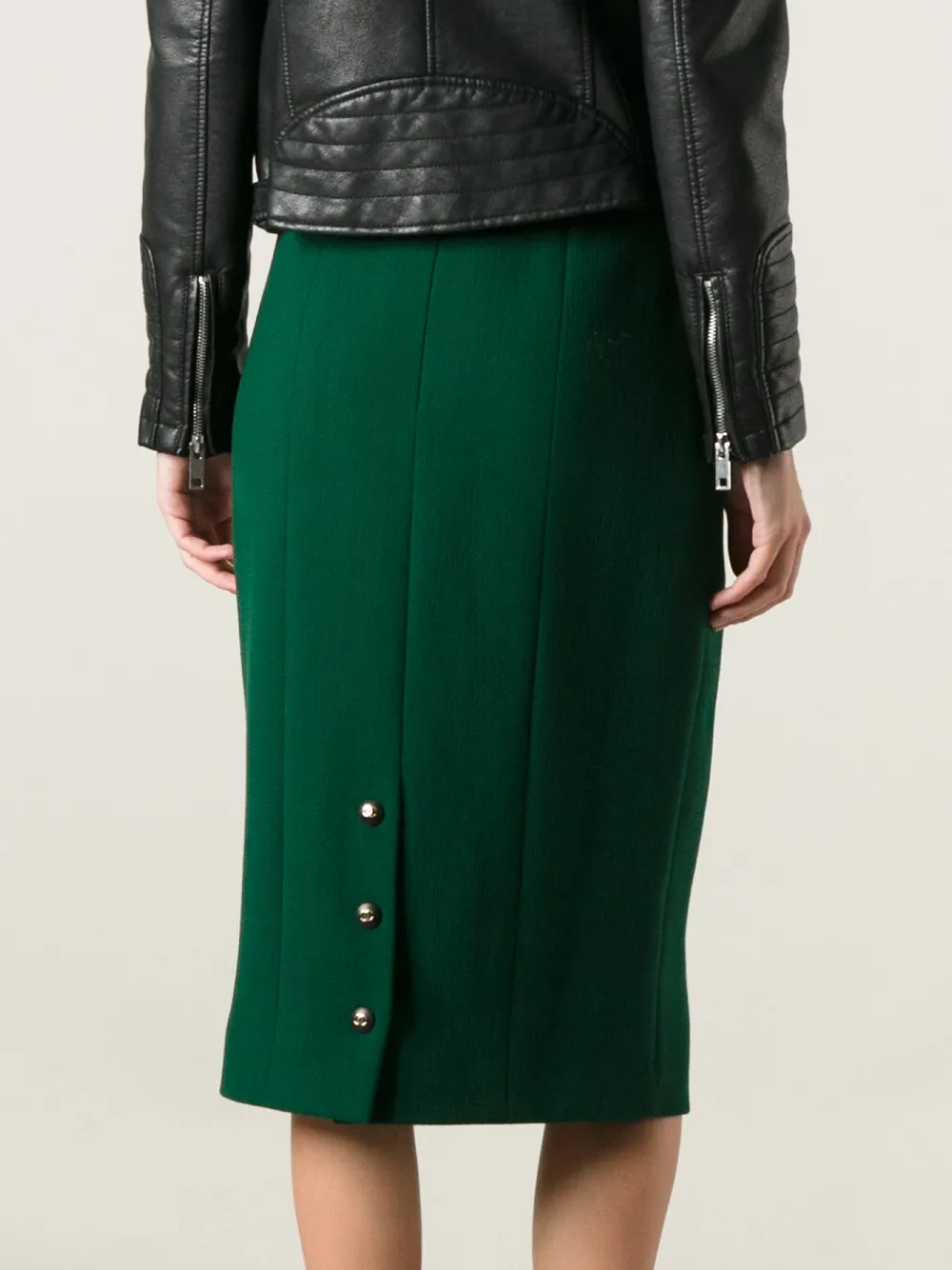 Chanel Vintage Straight Midi Skirt Farfetch