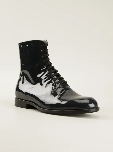 jil sander lace up boots