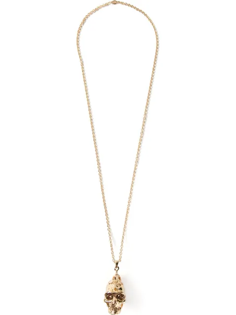 Alexander McQueen skull pendant necklace