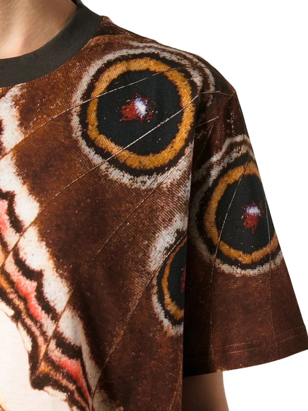 Givenchy butterfly print T-shirt Bruin
