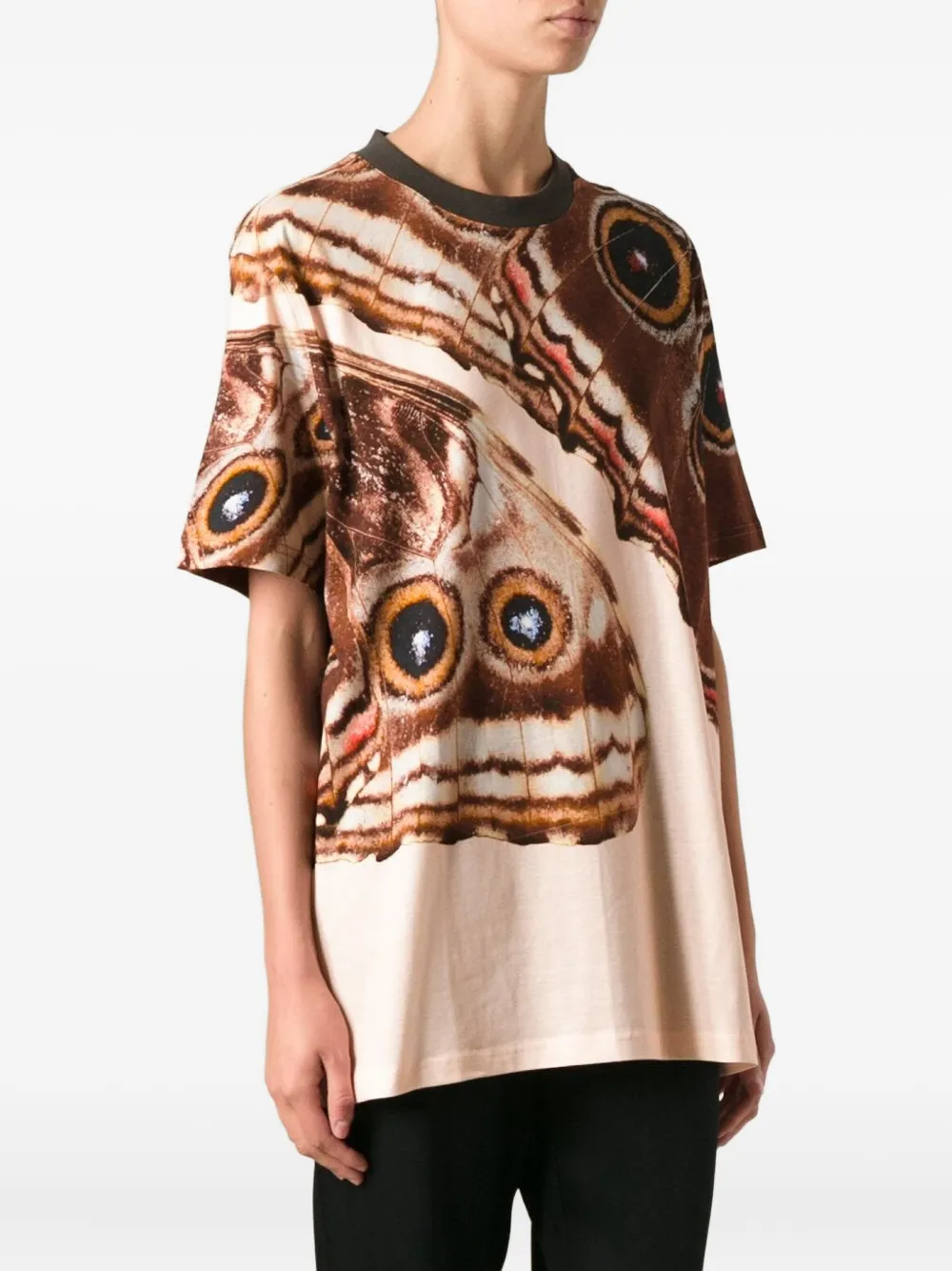 Givenchy butterfly print T-shirt Bruin