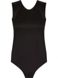 Brigitte open back bodysuit - Black