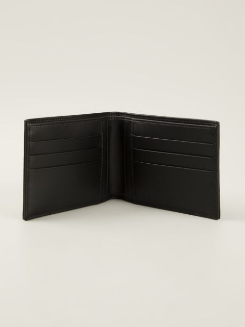 DOLCE & GABBANA Hand-Grained Wallet, Black | ModeSens