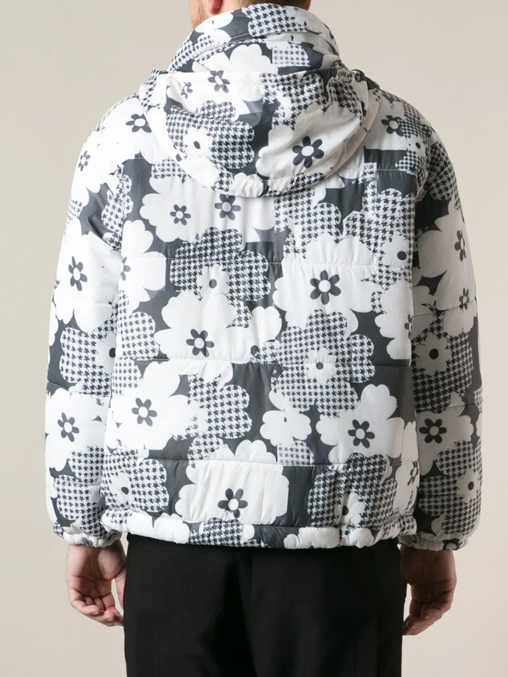 фото Christopher shannon дутая куртка с цветочным узором