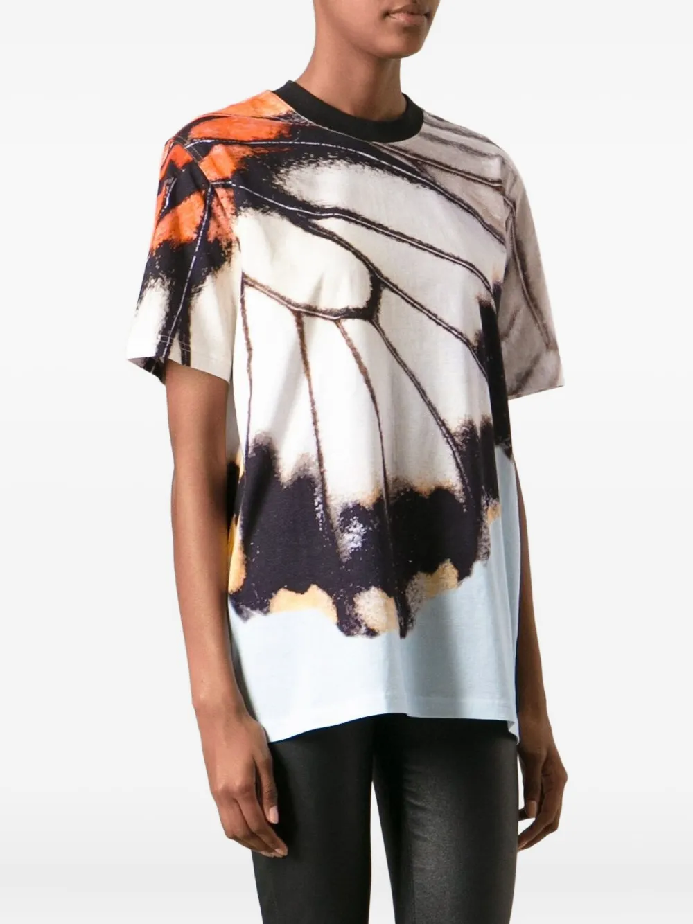  Givenchy Butterfly Print T Shirt   Mehrfarbig 
