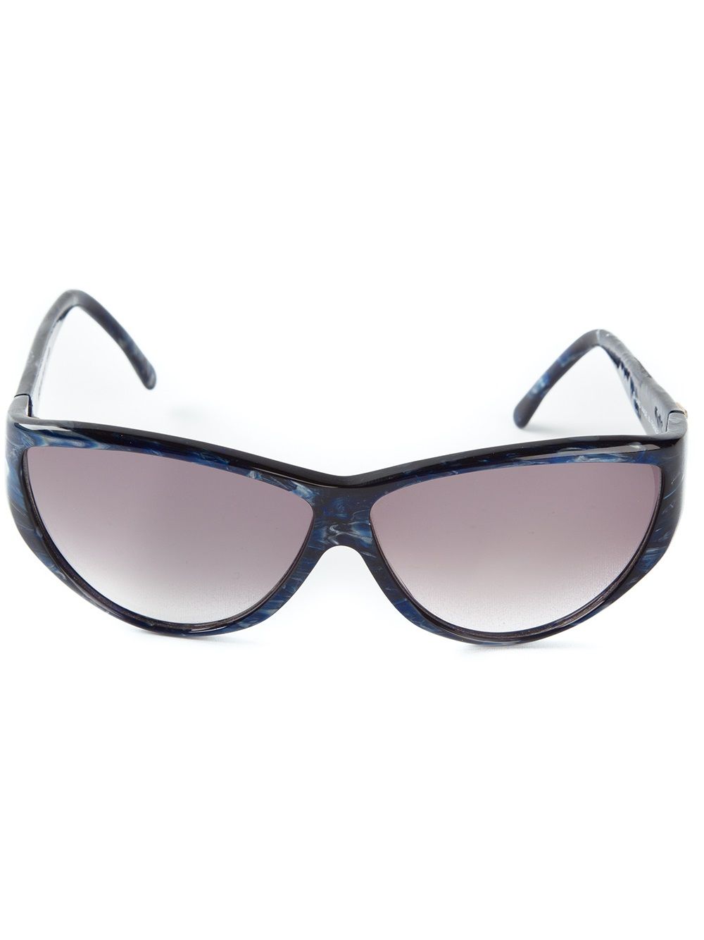 фото Yves Saint Laurent Pre-Owned солнцезащитные очки в принт