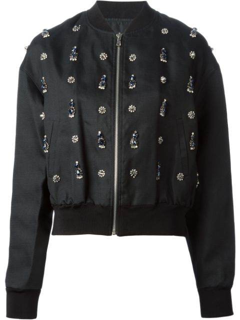 Pierre Balmain Embellished Bomber Jacket - Farfetch