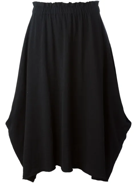Comme Des Garçons elasticated waistband asymmetric skirt
