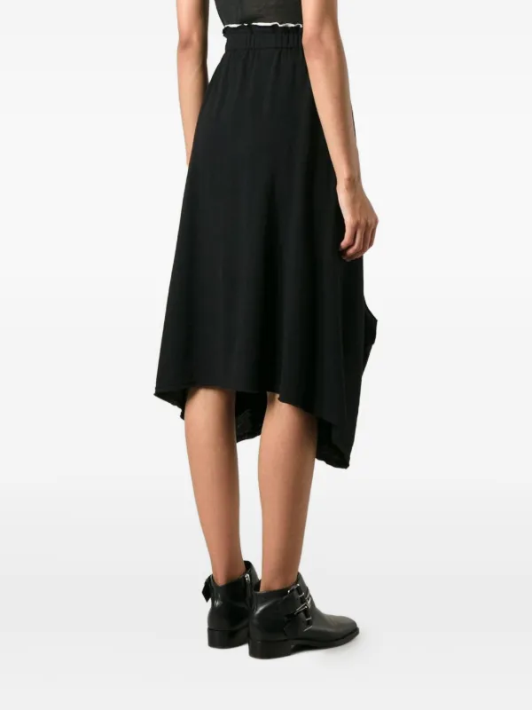 Comme Des Garçons アシンメトリー スカート | ブラック