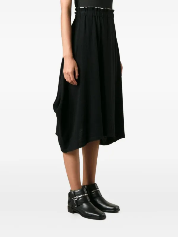 コムデギャルソン　スカート　アシンメトリー　COMME des GARCONS Comme Des Garçons アシンメトリー スカート | ブラック