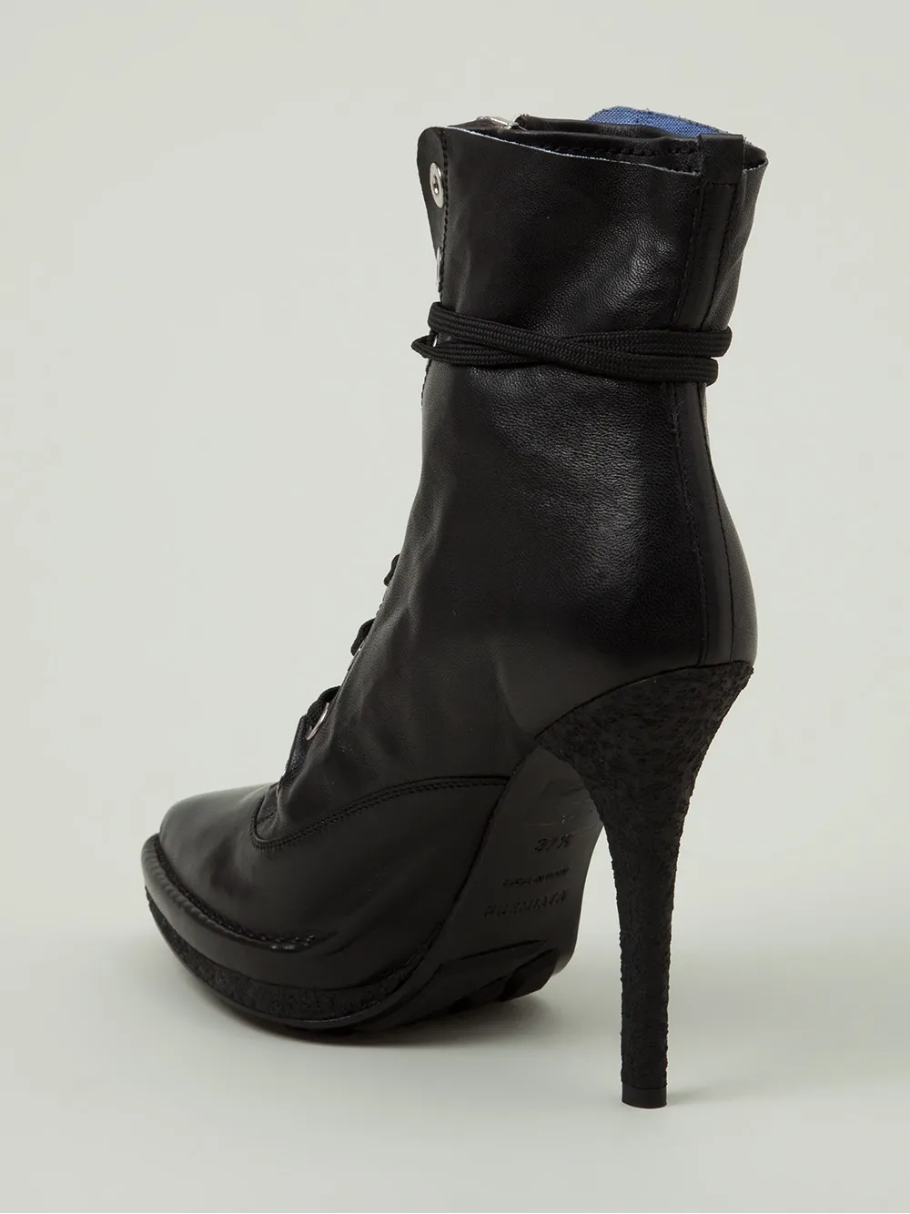 Premiata lace-up boots Black