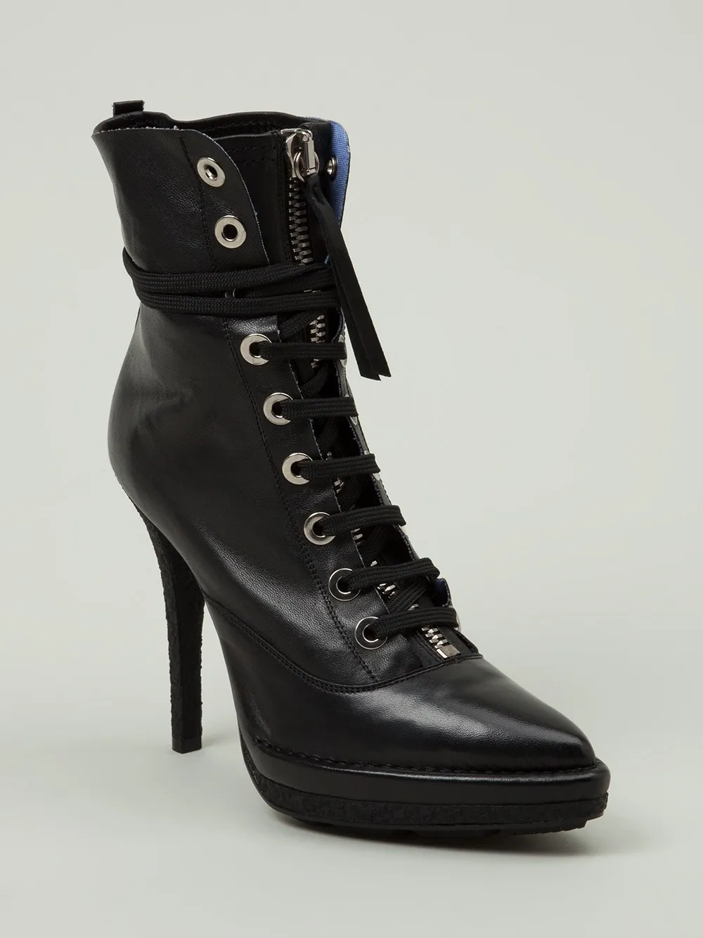 Premiata lace-up boots Black