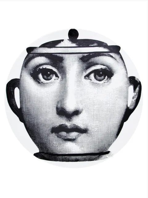 Fornasetti face print plate