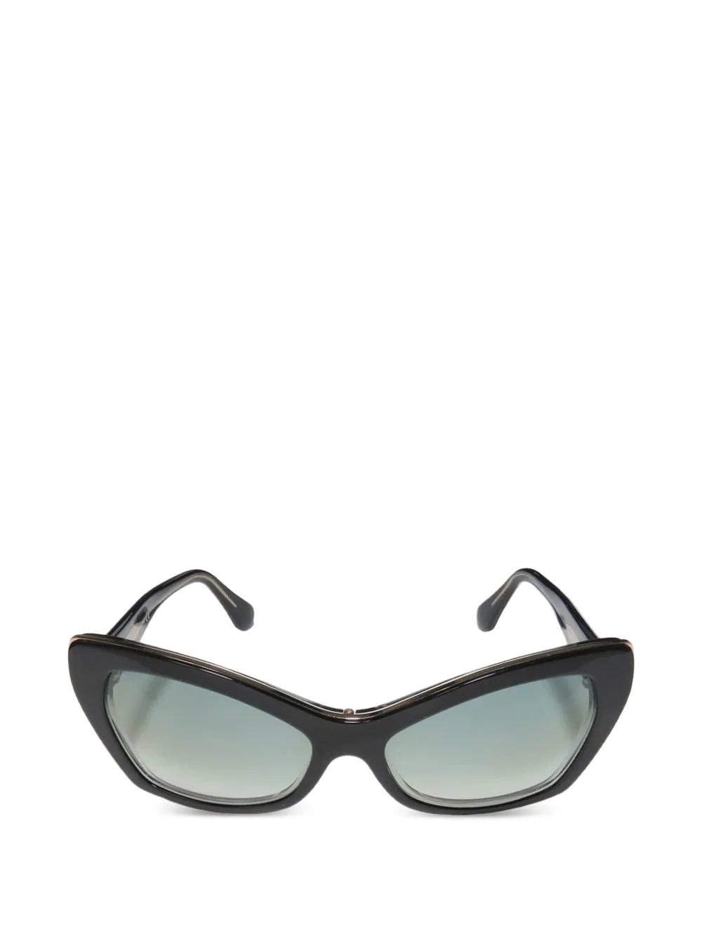 Balenciaga Eyewear Cat-Eye-Sonnenbrille - Schwarz