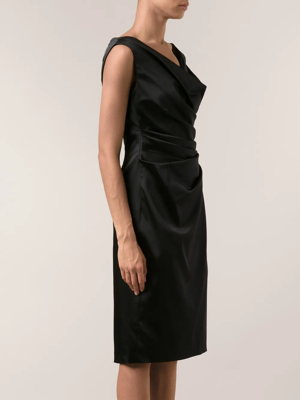 Talbot Runhof 'Colly' dress Zwart