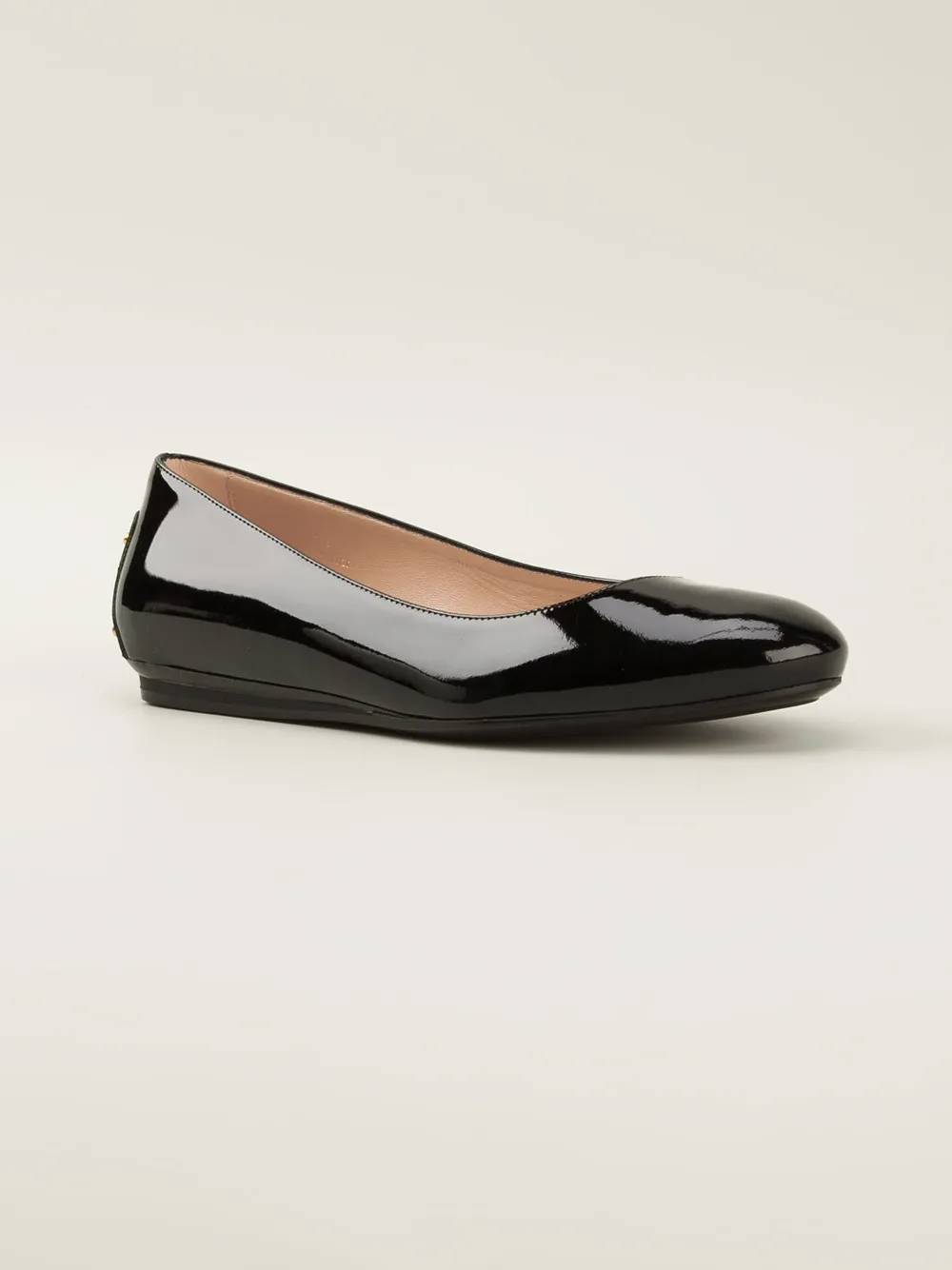 Tod's stud detail ballerinas Zwart