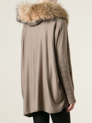 Hotel Particulier Fur Collar Zipped Sweater - Farfetch