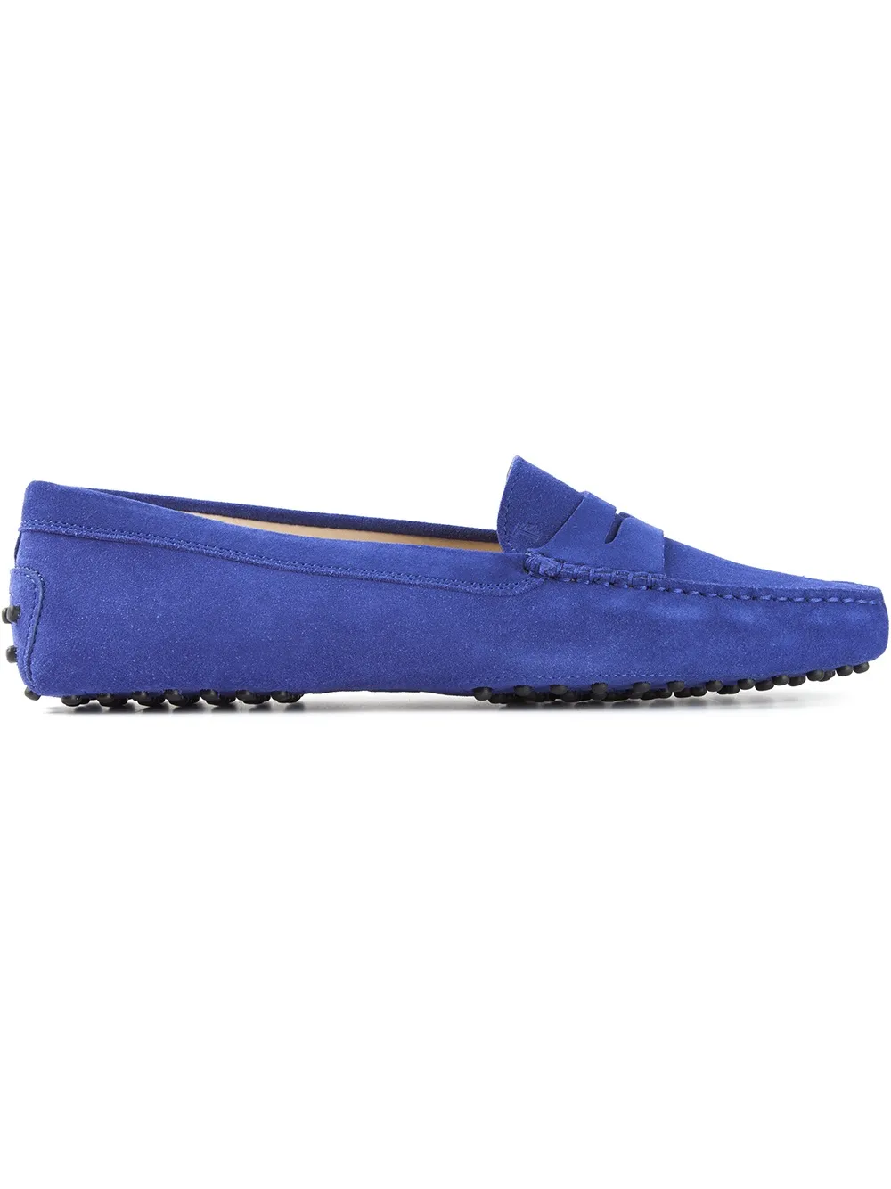 Tod's classic driving shoes Blauw