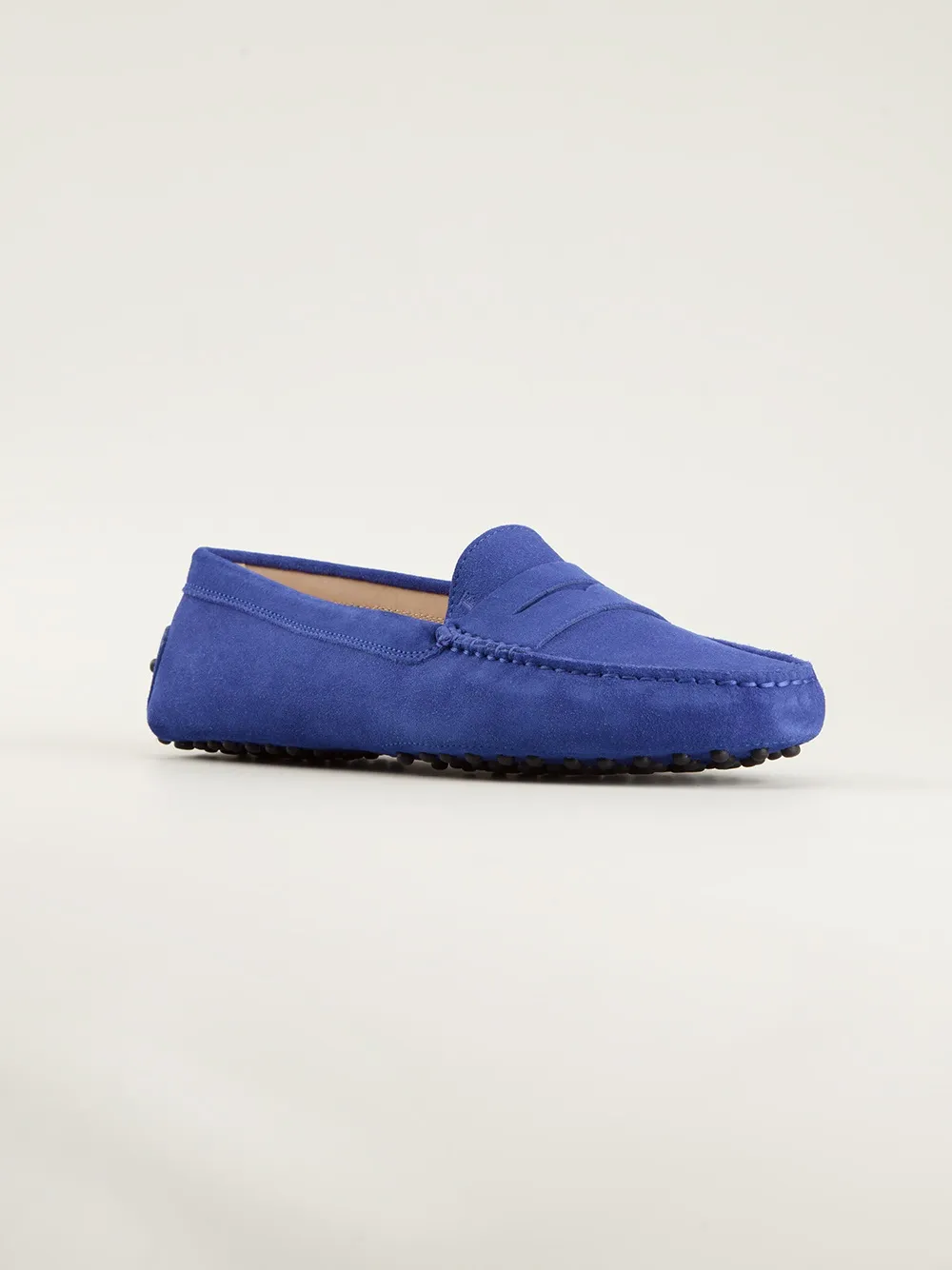 Tod's classic driving shoes Blauw