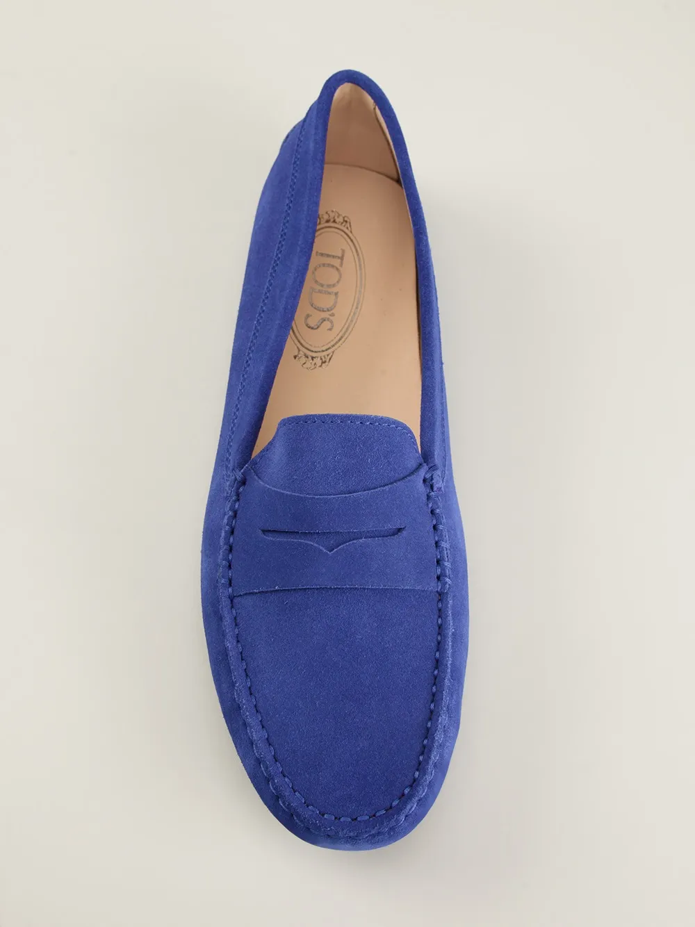 Tod's classic driving shoes Blauw