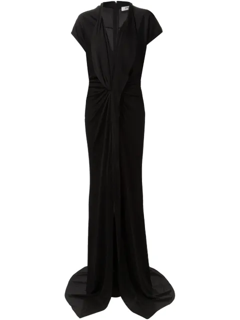 Givenchy draped evening gown