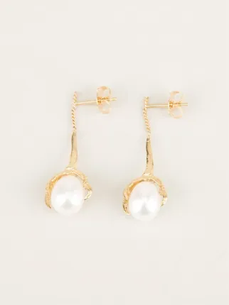 Wouters Amp Hendrix Gold 18kt Crow S Claw Pearl Earrings Wouters Hendrix Gold 18kt Crow S Claw Pearl Earrings