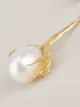 Wouters & Hendrix Gold 'Crow's Claws' pearl earrings