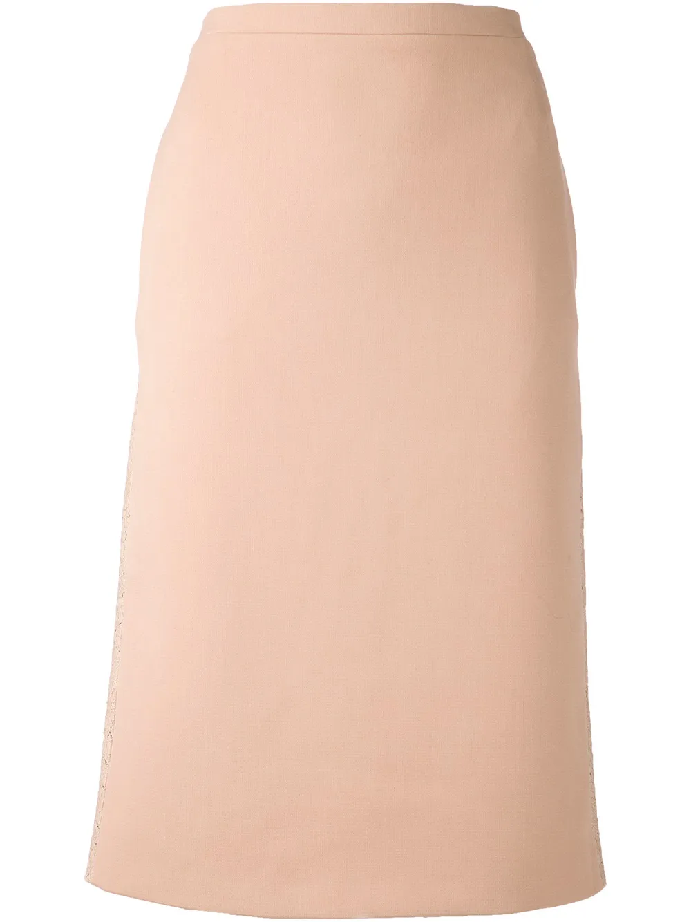 Nº21 lace back skirt - Toni neutri