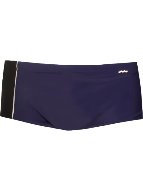 Amir Slama panelled swimming trunks