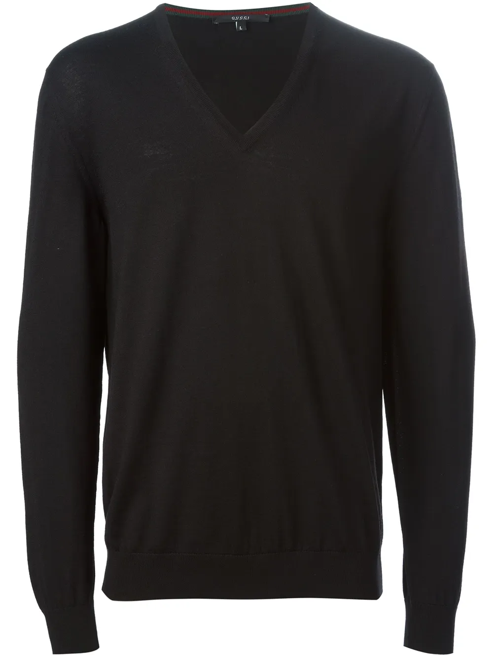 Gucci v-neck sweater Zwart