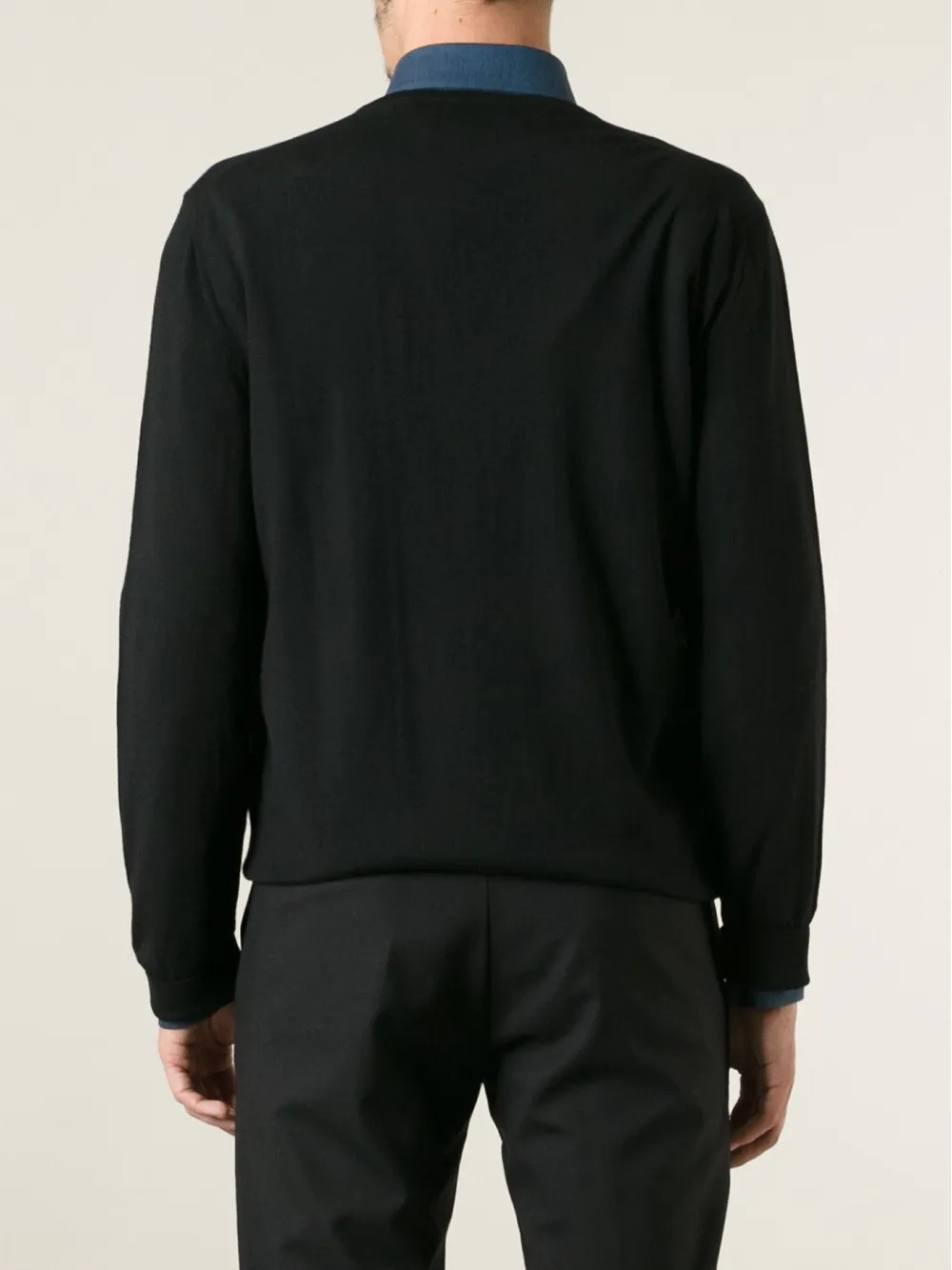 Gucci v-neck sweater Zwart