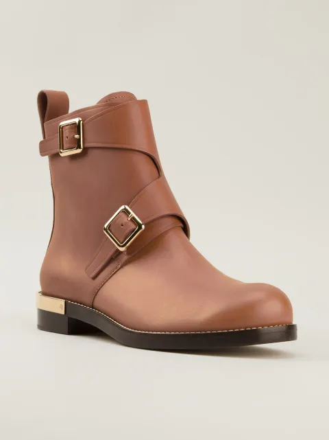 Chloé 'Moto' Biker Boots - Farfetch