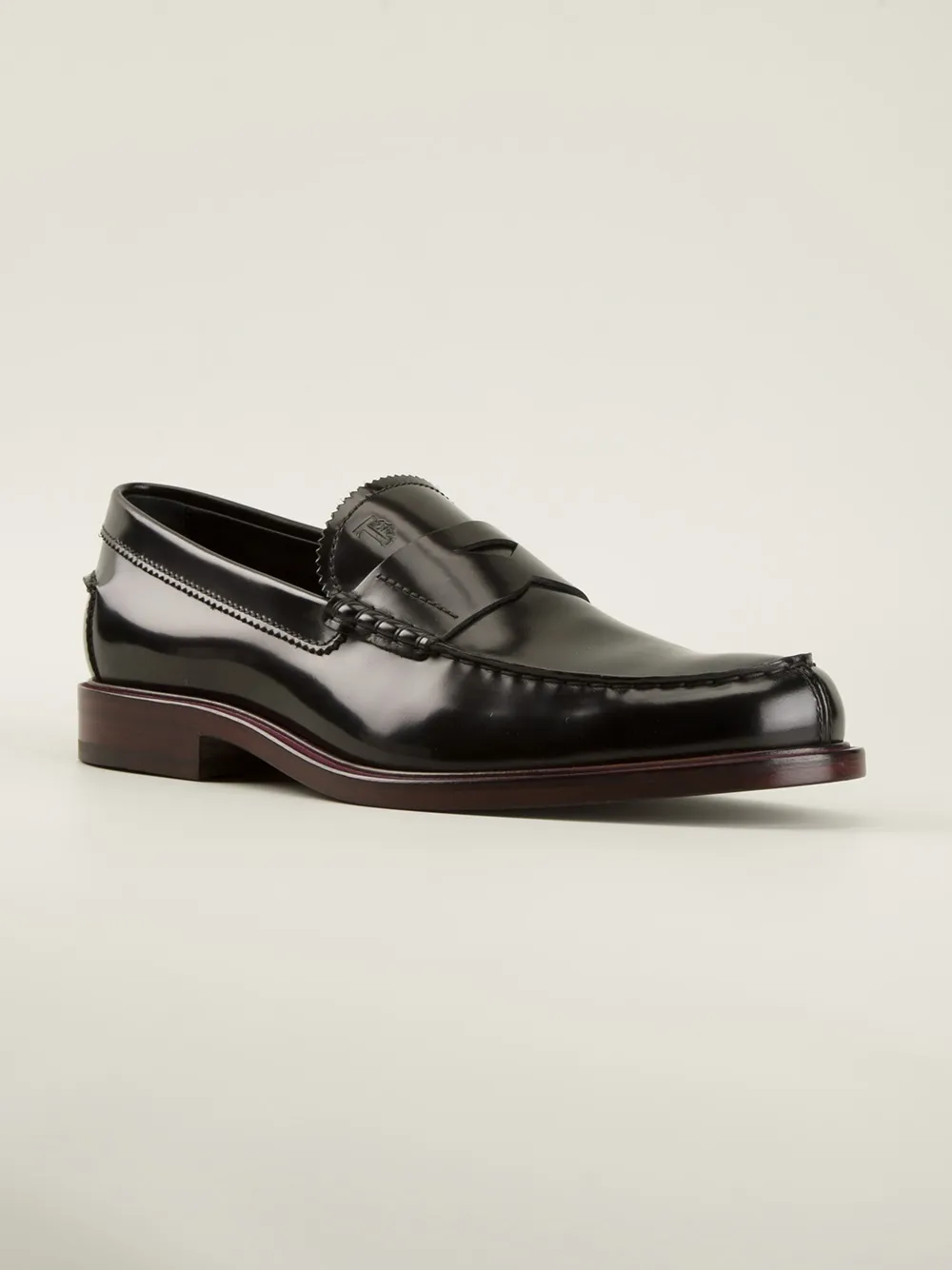 Tod's classic loafers Zwart