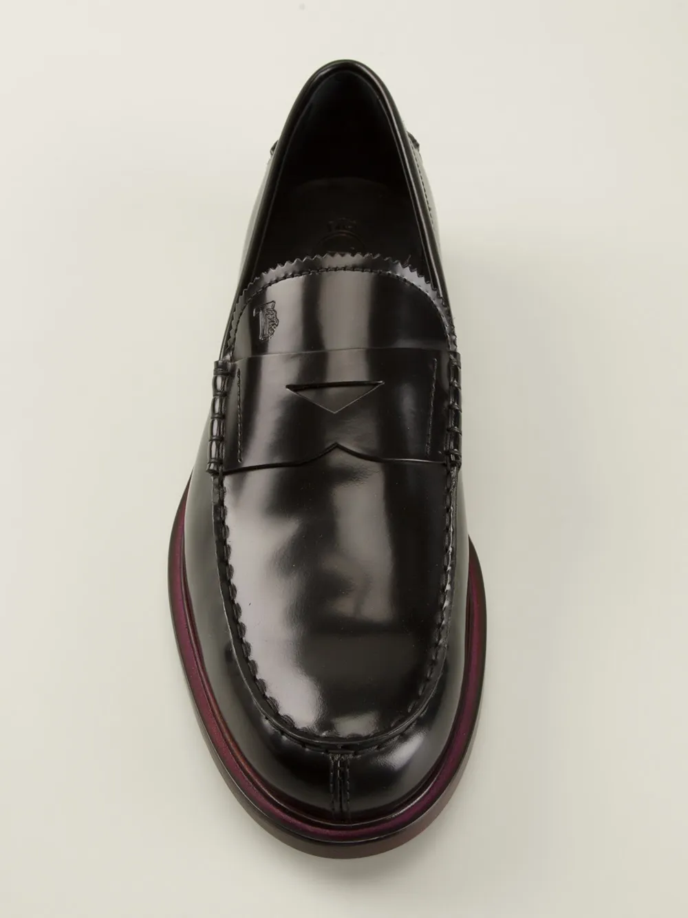 Tod's classic loafers Zwart
