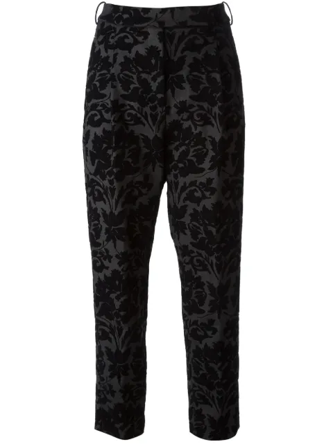 Golden Goose baroque devoré pattern trousers