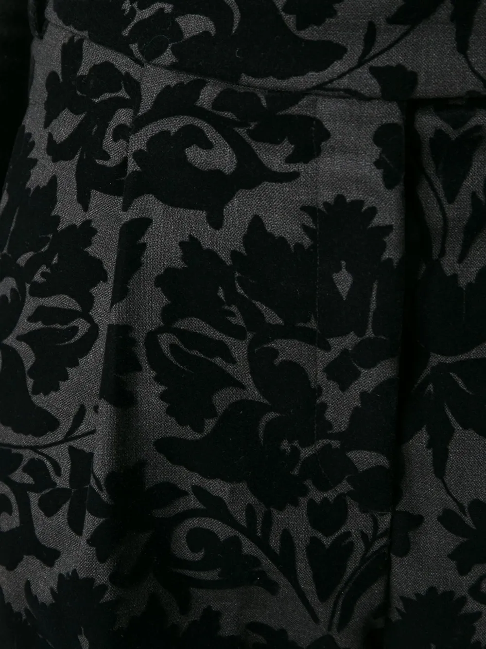 Golden Goose Baroque Devoré Pattern Trousers In Black