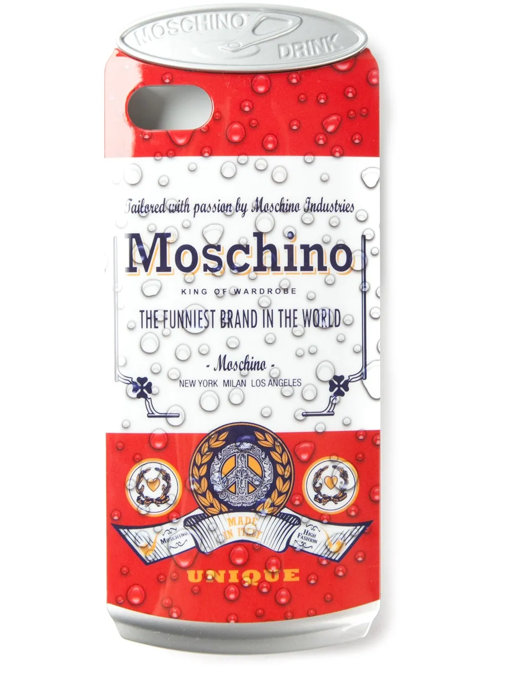 Moschino coque d'iPhone 5 "Drink Moschino" - Multicolore Top Merken Winkel