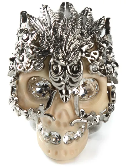 Alexander McQueen skull ring